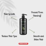 Totex Olive Oil Hair Shampoo For Dry Hair Nourishing for Brittle Hair 750 ml - Image 6