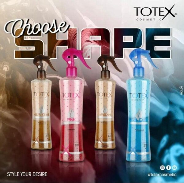 Totex 2 Phase Hair Conditioner Spray Leave-in Conditioning Hair For Damaged Hair Formula Untangling, Nourishing, Moisturizing Blue 400 ml - Image 4