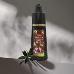 Yardlie Brown Hair Color Shampoo UK Based Formula with Natural Extracts 100% Grey Coverage 200ml