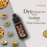 Yardlie Brown Hair Color Shampoo UK Based Formula with Natural Extracts 100% Grey Coverage 200ml - Image 4