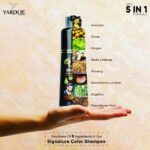 Yardlie Natural Black Hair Color Shampoo UK Based Formula with Natural Extracts 100% Grey Coverage 200ml - Image 3