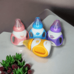 Minitree Baby Feeder Wide Neck Bpa Plastick Feeding Bottle Purple Color - Image 2