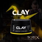 Totex Hair Styling Clay Wax, Man & Woman Messy Look No Shine Natural Matte Style Unisex Hair 150 ml - Image 5
