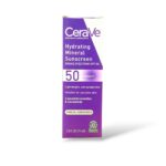 CeraVe Hydrating Mineral Sunscreen SPF 50 Mineral Sunscreen Made in France