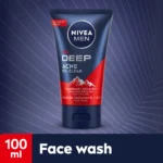 Nivea Men DEEP Acne Oil Clear Scrub Face Wash 100g