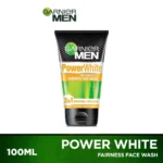 Garnier Men Power White 2in1 Anti-Dark Cell & Brightening Face Wash  100ml