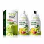 Dexe Apple Cherry Orange Hair Color Shampoo 500ml+500ml Shade ( Natural Black )